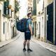 8. Thule TLPM270 Darkest Blue Backpack Travel Backpack Blue Polyester