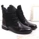 14. Filippo W PAW476 black patent leather insulated ankle boots