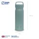 7. TRAVEL BLUE GREEN THERMAL BOTTLE