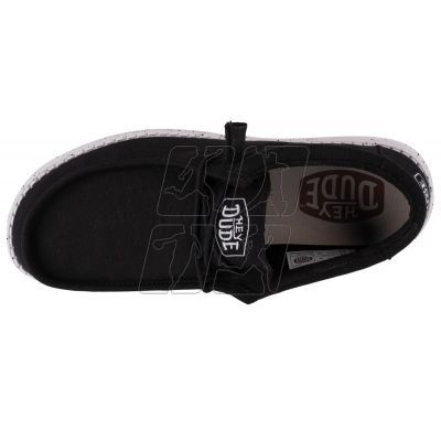 3. Hey Dude Wally Slub Canvas W 40009-001 shoes