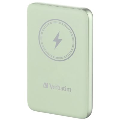 Verbatim Charge 'n' Go Lithium Polymer (LiPo) 10000 mAh Wireless Charging Green