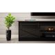 6. TV cabinet GRANERO 200x56.7x35 black/black combination