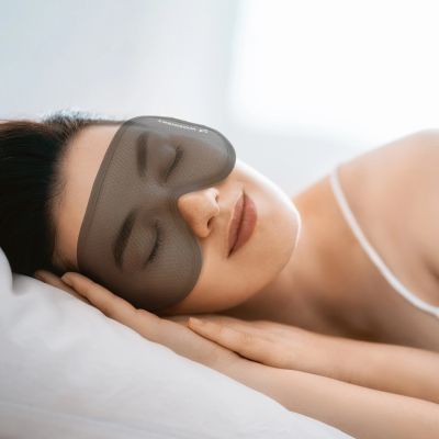 4. Wozinsky MSS-11 eyeshade sleeping mask - black