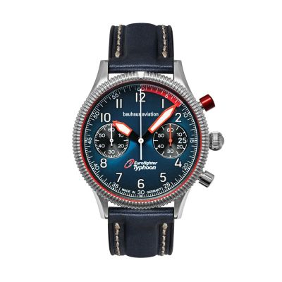 Bauhaus Aviation Eurofighter 25763 watch, 41mm