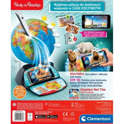 3. Clementoni Set - Interactive Eduglobus Real Time