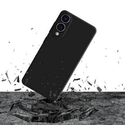 7. 3mk Silicone Case for Samsung Galaxy S25 Edge - Black