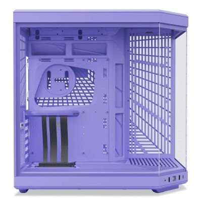 3. Hyte Y70 Midi-Tower Case, Tempered Glass - Taro Milk