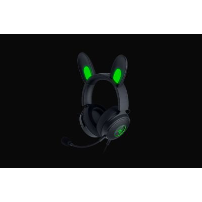 5. Razer Wired, On-Ear, Black, Gaming Headset, Kraken V2 Pro, Kitty Edition