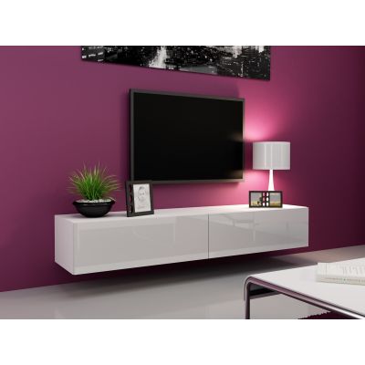 5. TV cabinet VIGO '180' 30/180/40 white/white gloss