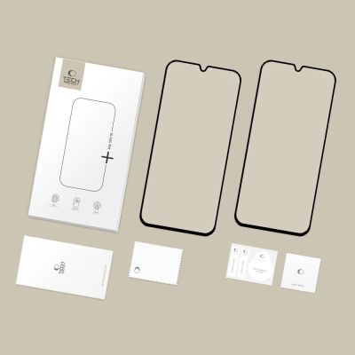 7. Tech-Protect Glass Fit+ 2-pack tempered glass for Samsung Galaxy A16 4G / 5G / A26 5G / A17 4G / 5G - black