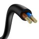 5. Baseus GaN3 Pro fast charger GaN 2 x USB Type C / 2 x USB 65W PD, QC4.0+, AFC, PPS + cable USB Type C - USB Type C 1m black (CCGP040101)