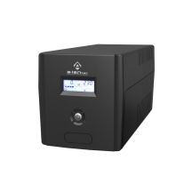UPS 1000VA/600W, 220V/50Hz, Tower housing, LCD, 4×CEE 7/3, USB, VRLA batteries 2×7Ah, USB AB cable 1.2 m, CEE 7/7 power cable 1.4 m ALANTEC