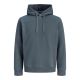 3. Jack&Jones men's hoodie JJCLEVELAND SWEAT HOOD SN 12298441 TURBULENCE