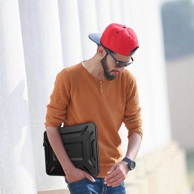 13. Tech-Protect Kevlar Pro Laptop Case 13-14" - Black