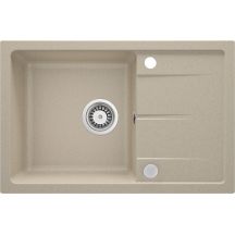 Single-bowl granite sink with drainer ZRD_7113 5908212084458