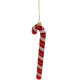 2. MICA Glass Candy Cane Christmas Ornament