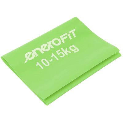 3. TRAINING TAPE FOR PILATES EXERCISES 2000x150x0.40MM 10-15KG GREEN