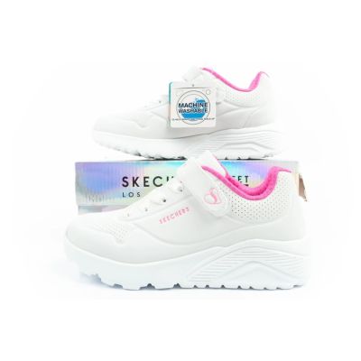 10. Skechers Uno Lite children's sports sneakers white comfortable