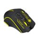 5. Wozinsky WMGB-1181 Wireless Optical Gaming Mouse 3200 DPI with Built-in Battery and Backlight - Black and Yellow