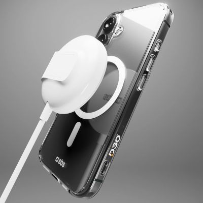 9. SBS Extreme Mag D3O MagSafe Case for iPhone 16 Plus - Transparent