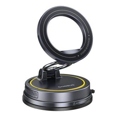 3. Baseus VC2 Flex Universal Magnetic Car Holder - Black