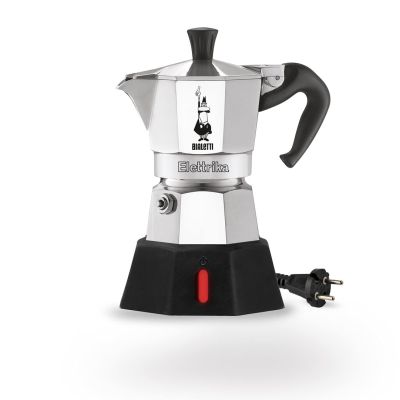 10. Electric coffee maker BIALETTI MOKA ELETTRIKA 2778/MR (silver)