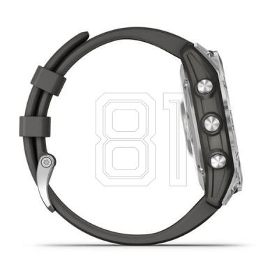 13. Garmin Fenix 7 Standard Edition (47 mm) Silver / Graphite Band watch
