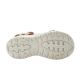 4. Lee Cooper women's shoes velcro sandals for summer on the beach light beige
