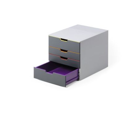 3. Durable VARICOLOR Grey Plastic
