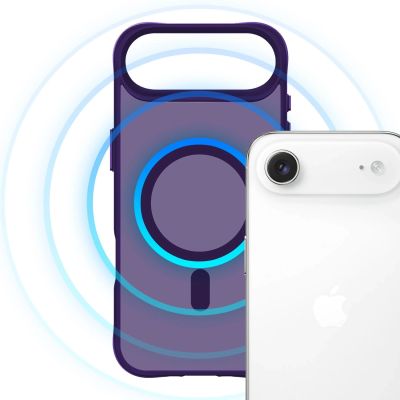 22. 3mk Smoke MagCase for iPhone Air - Purple
