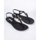 3. Ipanema Sandal Class women's flip-flop sandals fashionable black with gold