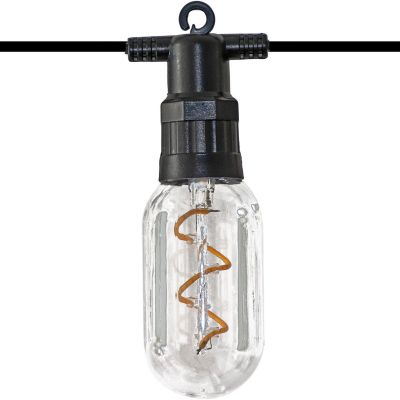 10. PARTY LIGHT OUTDOOR GARLAND 12 SPIRAL 12LED BULBS 6.3M 230V