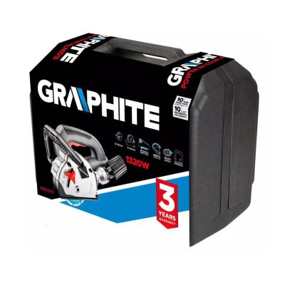 3. 1320W wall chaser, 125 x 22.2 mm disc, carrying case