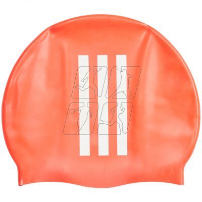 2. Adidas 3-Stripes Jr swimming cap IM1043