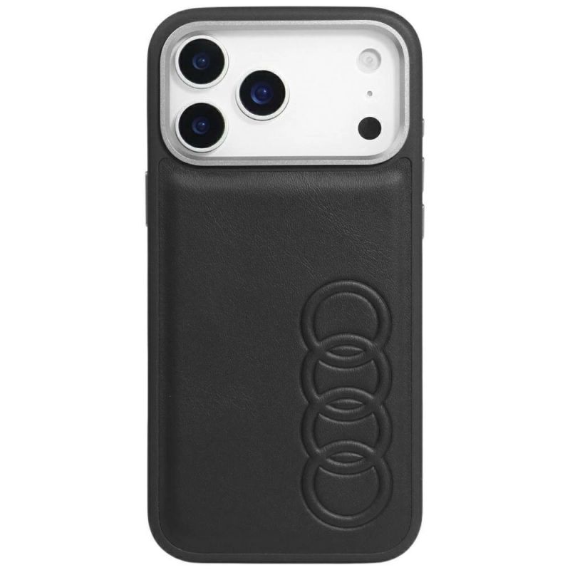 Audi TT Synthetic Leather MagSafe case for iPhone 17 Pro - black