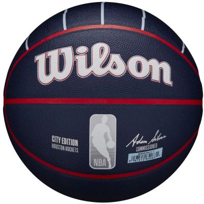 2. Wilson NBA Team City Collector Houston Rockets Ball WZ4016411ID Navy blue 7