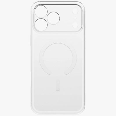 3. Uniq Airsuit Case for iPhone 17 Pro Max Magclick Charging - Transparent