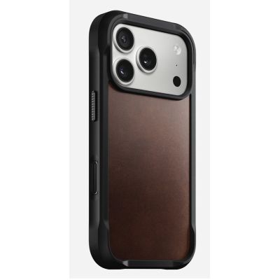 2. Nomad Rugged Leather Case for 16 cm (6.3") Mobile Phone Brown