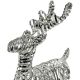 8. REINDEER DECORATION 60 CM 60 LED SILVER