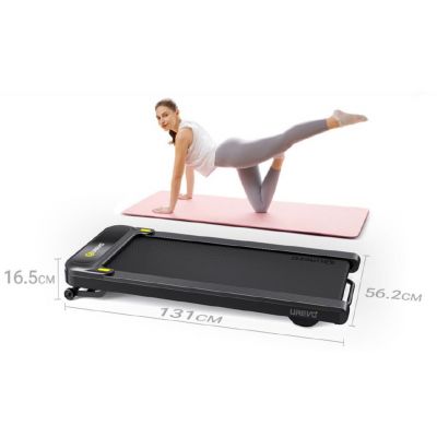 24. Urevo Spacewalk 3S treadmill + TUCKANO electrically adjustable desk, black