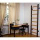 19. GYMNASTIC WOODEN AND METAL WALL BAR WITH 4 HANDLES BENCHK 200B