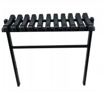 Folding cemetery bench 72 cm for embedding in concrete