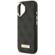 6. Guess 4G Logo Plate MagSafe case for iPhone 17 - black