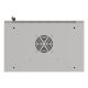 24. LANBERG WALL-HUNG RACK CABINET 19" 4U 540X350 GRAY GLASS DOOR (FLAT PACK)