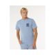 Men's RIP CURL Keep On Trucking Ss Tee Blue