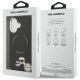 8. Karl Lagerfeld Karl & Choupette Pins MagSafe Case for iPhone 17 - Black