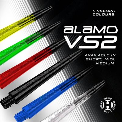 15. Harrows Alamo VS2 Shafts Black