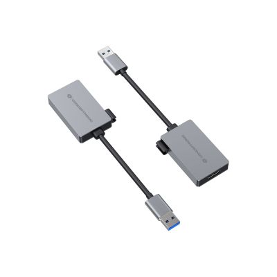3. Conceptronic ABBY22G external usb graphics card 1920 x 1080 px Gray