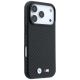4. BMW M Carbon Metal Logo MagSafe Case for iPhone 17 Pro Max / 18 Pro Max - Black