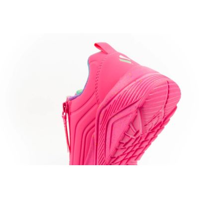 7. Skechers Uno Lite children's sports sneakers shoes, pink, comfortable